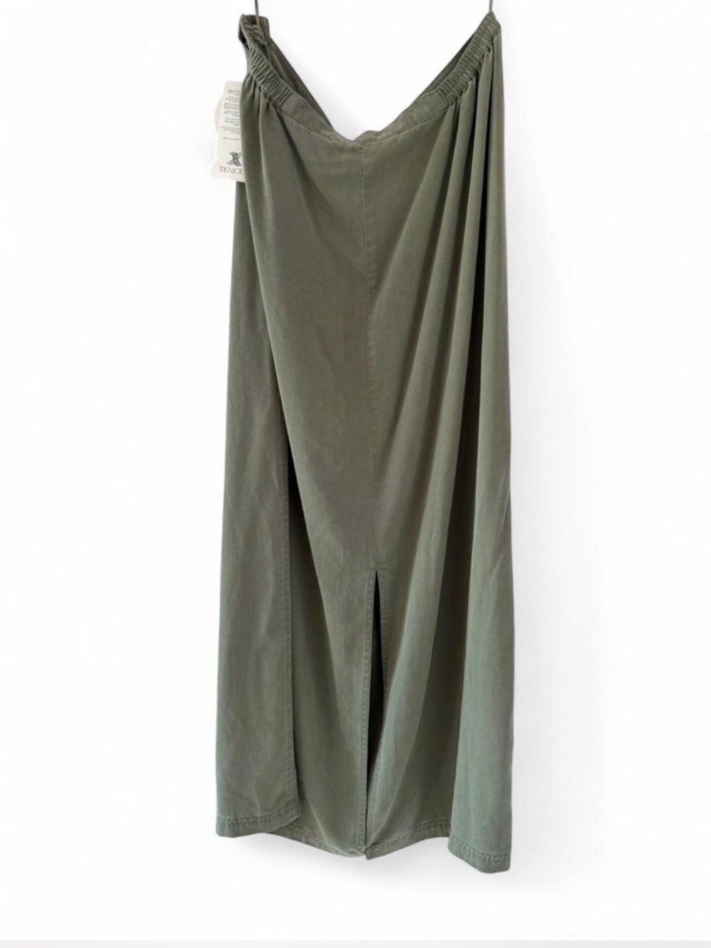 Valerie Steven’s Tencel Green Long Skirt size L